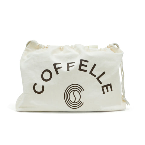 Coffelle Drawstring Tote Bag