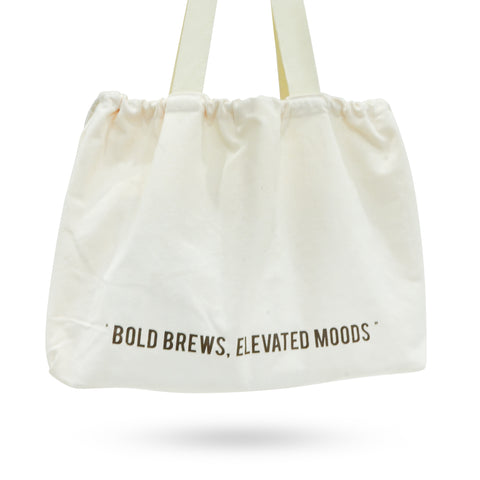 Coffelle Drawstring Tote Bag